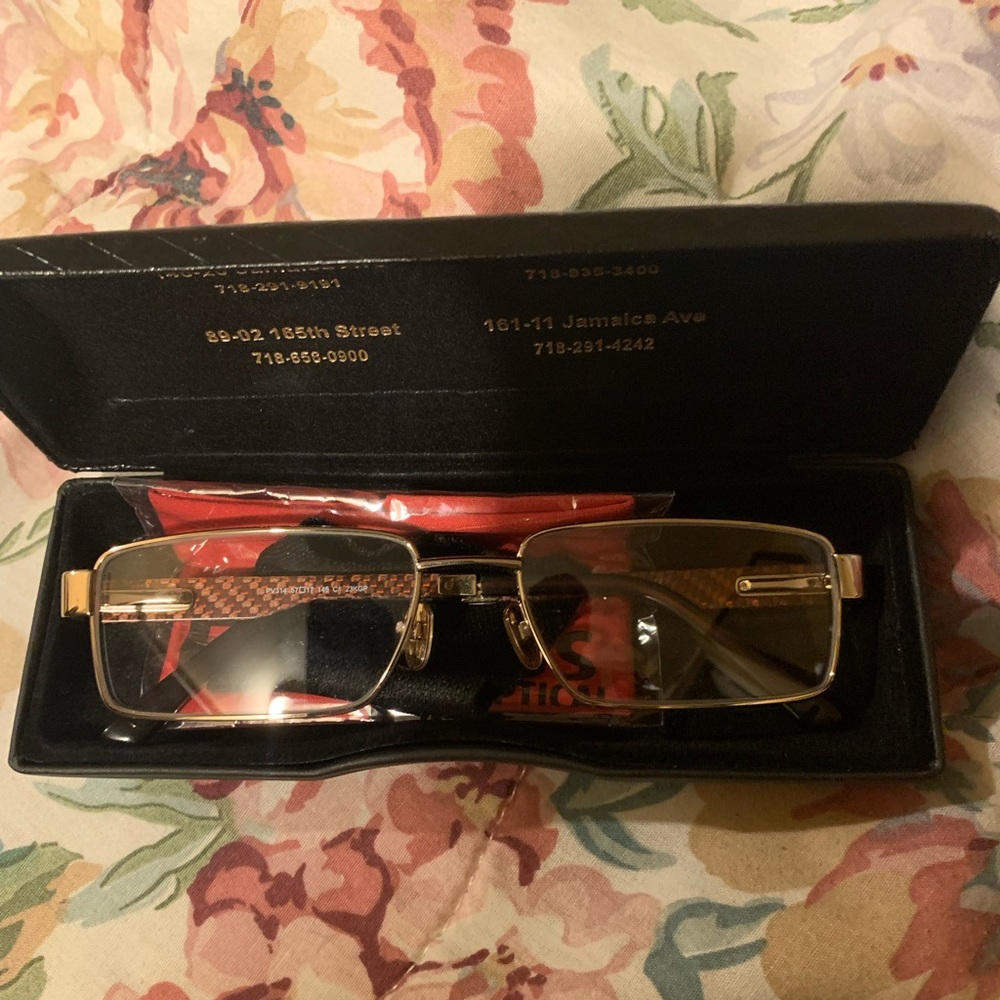 Gold Frame Glasses